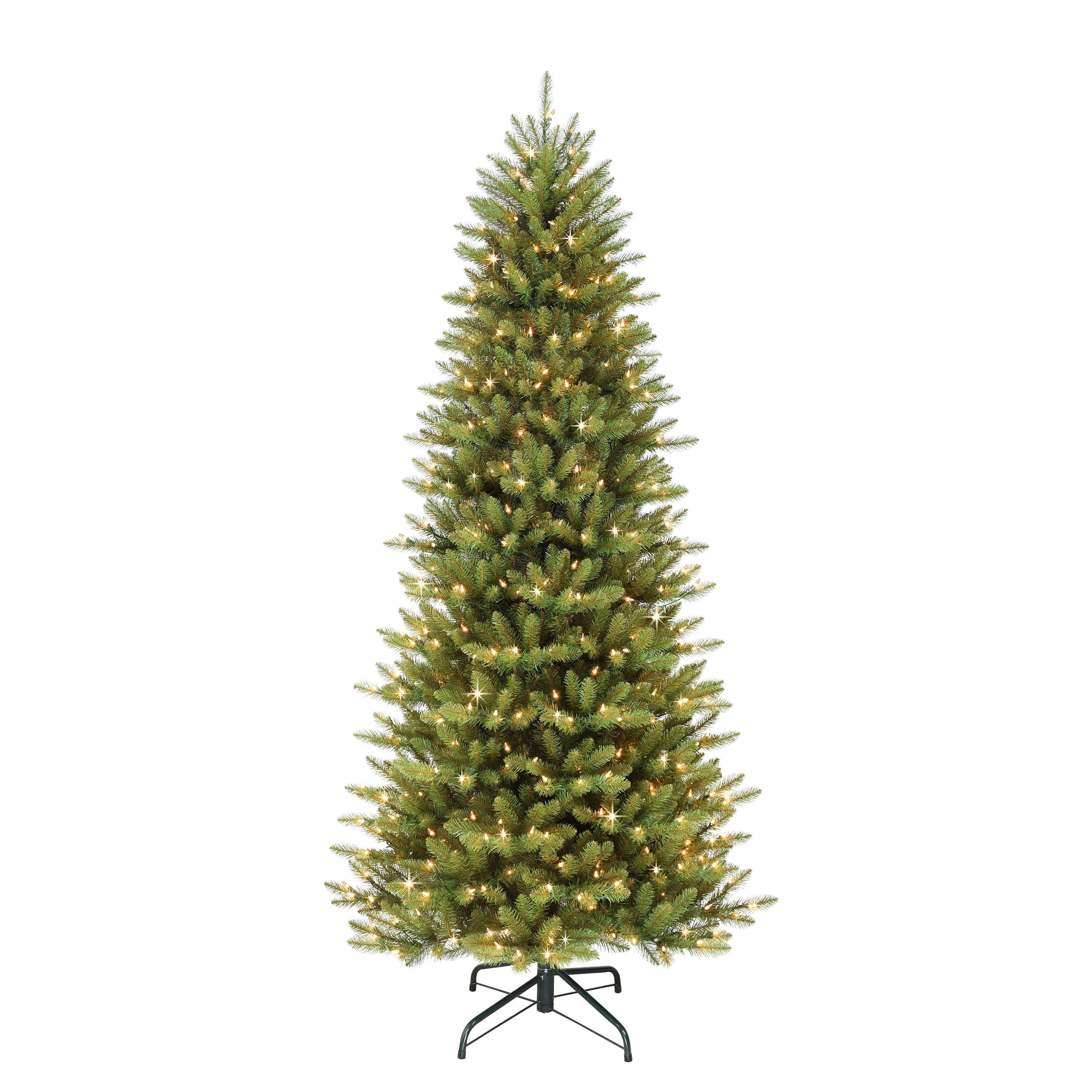 10 ft Pre-Lit Slim Fraser Fir Artificial Tree FFSLA-100LW9